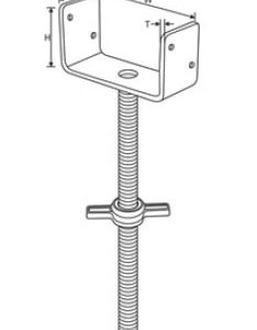 adjustable u head jack