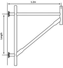 cantilever beam frame