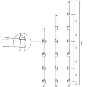 vertical standard open end